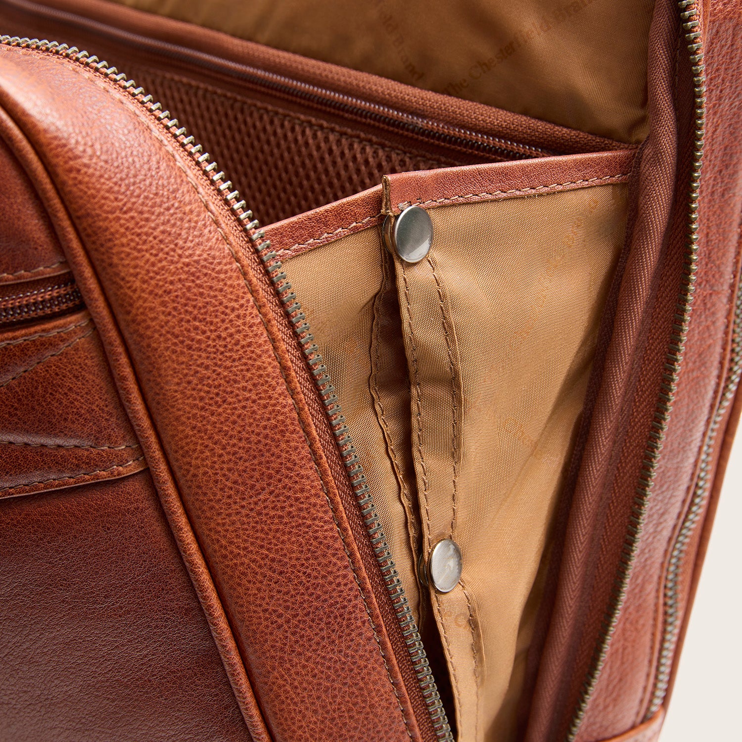 Sacoche Ordinateur en Cuir Cognac Venturo