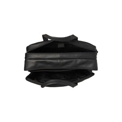 Leder Laptoptasche Navy Nivano