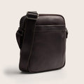 Leren Crossbody Tas Bruin Alva