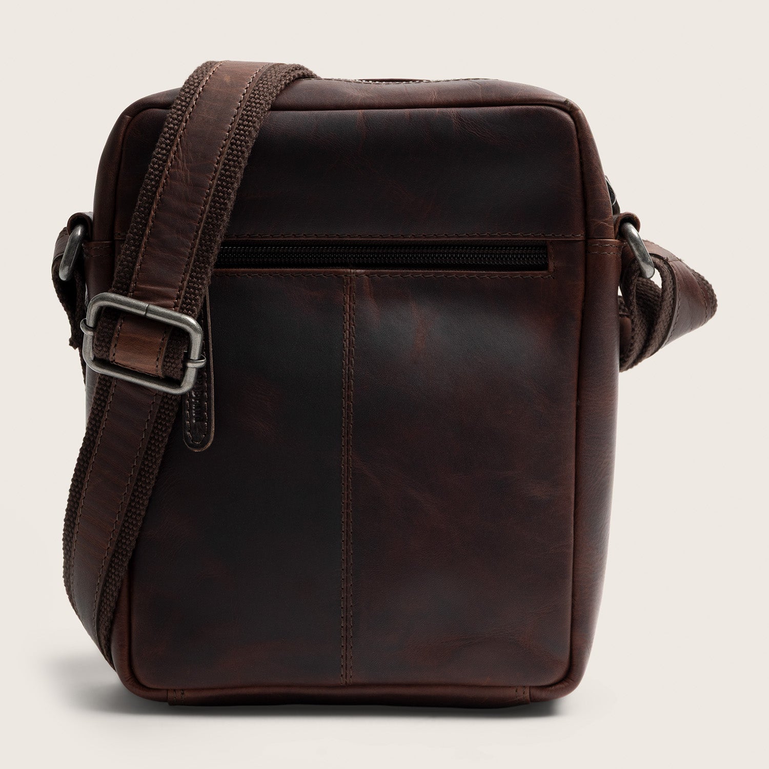 Sac Bandoulière en Cuir Marron Birmingham