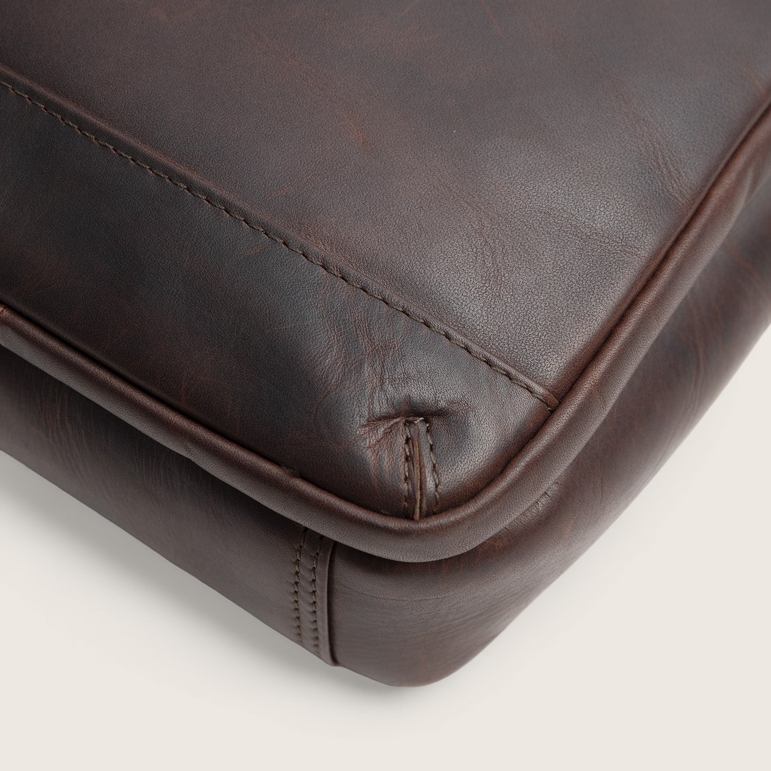 Sac Bandoulière en Cuir Marron Birmingham