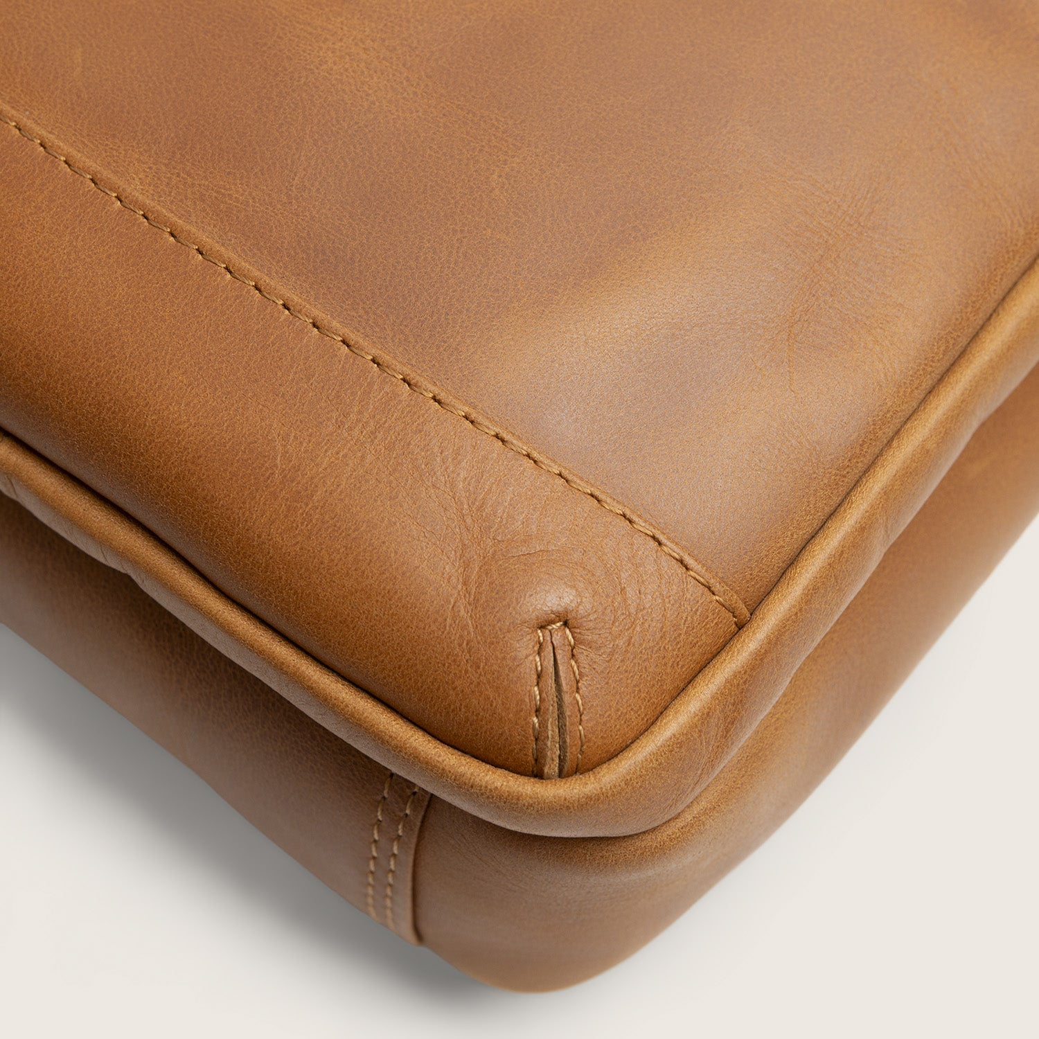Leder Umhängetasche Cognac Birmingham