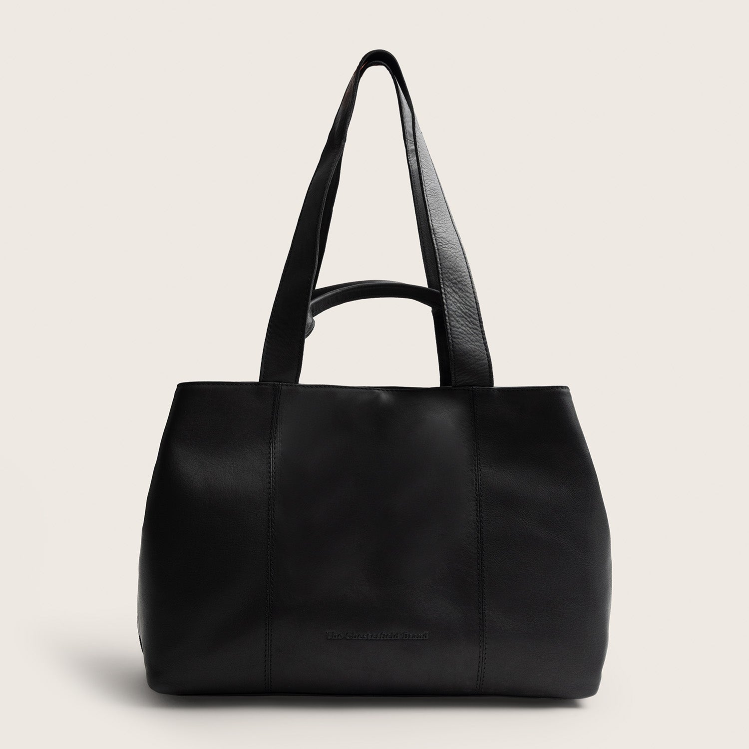Leather Shoulder Bag Black Gail