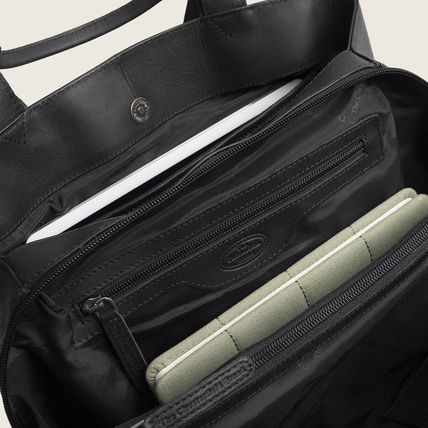 Leather Shoulder Bag Black Gail