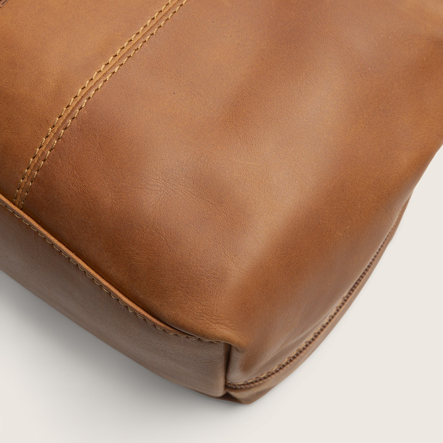 Leather Shoulder Bag Cognac Gail