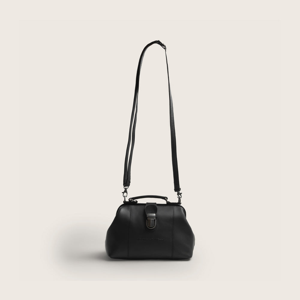 Leren Handtas Zwart Rachael