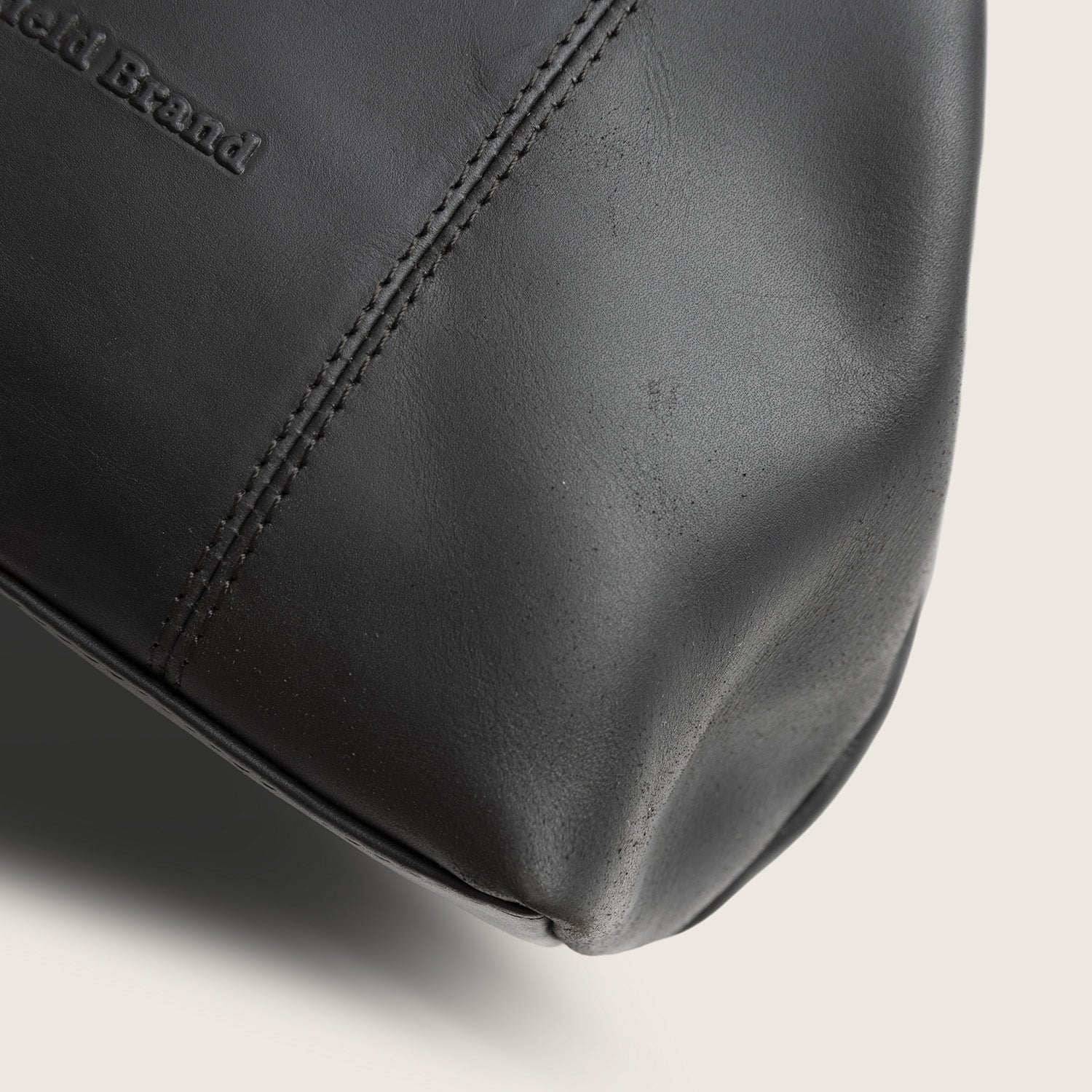 Leder Handtasche Schwarz Rachael