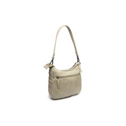 Sac Bandoulière en Cuir Vert Océan Caroline
