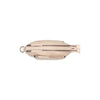 Sac Bandoulière en Cuir Beige Caroline