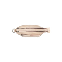Sac Bandoulière en Cuir Beige Caroline