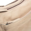 Sac Bandoulière en Cuir Beige Caroline