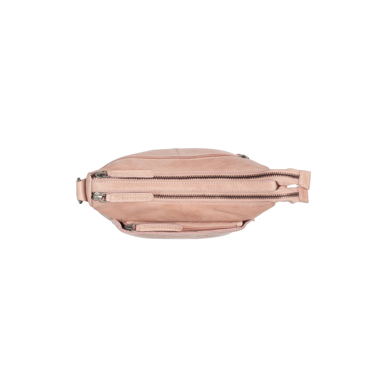 Sac Bandoulière en Cuir Rose Vintage Caroline