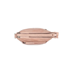 Sac Bandoulière en Cuir Rose Vintage Caroline