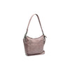Sac Bandoulière en Cuir Lilas Lavande Caroline