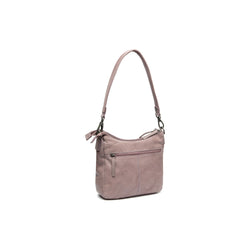 Sac Bandoulière en Cuir Lilas Lavande Caroline