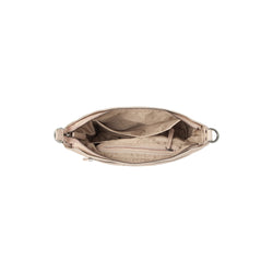 Sac Bandoulière en Cuir Beige Lucy