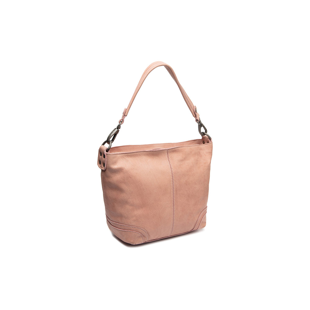 Leather Shoulder Bag Vintage Rose Lucy
