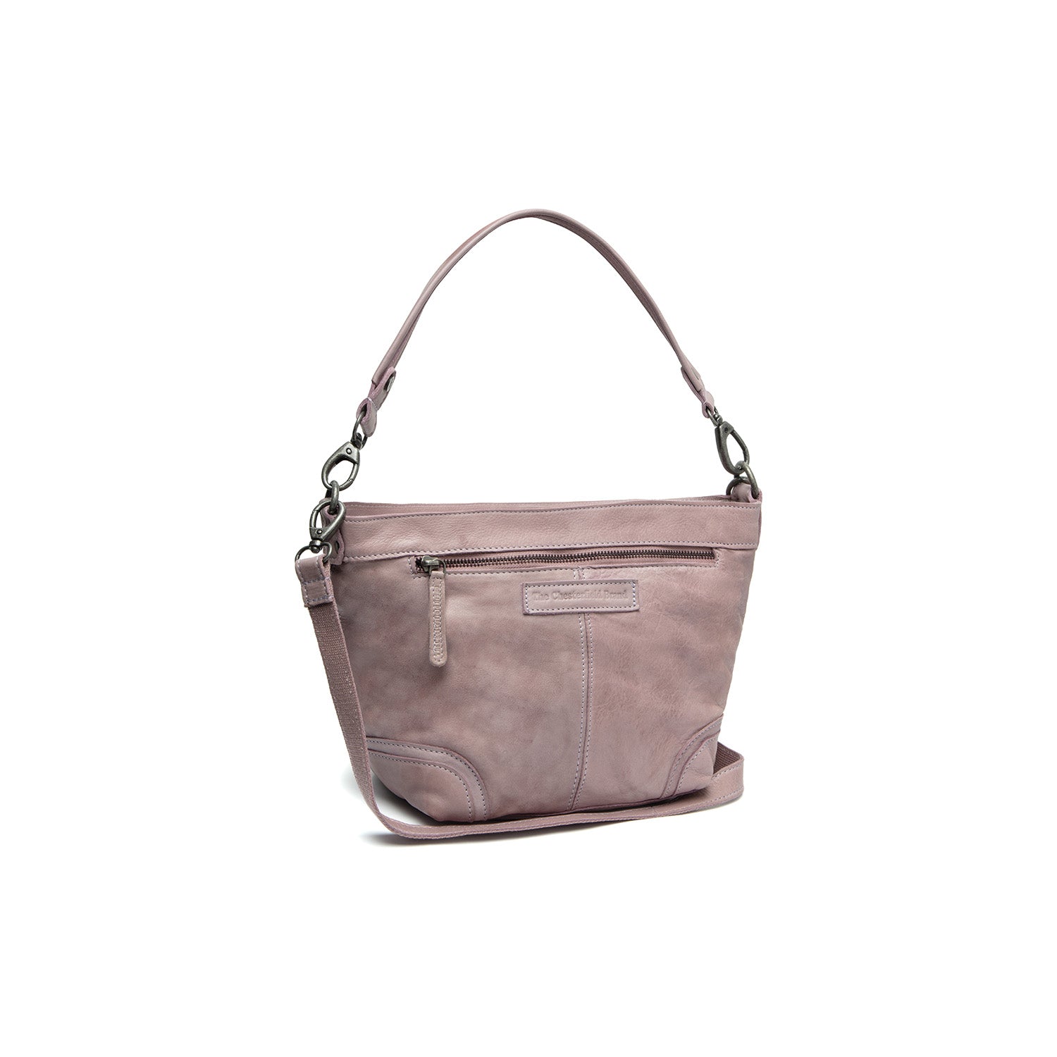 Sac Bandoulière en Cuir Lilas Lavande Lucy