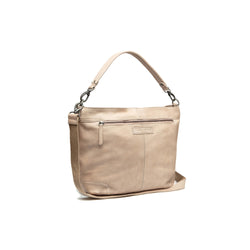 Leren Schoudertas Beige Bolivia