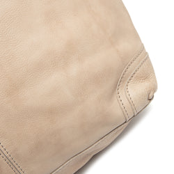 Leren Schoudertas Beige Bolivia