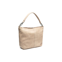 Leren Schoudertas Beige Bolivia