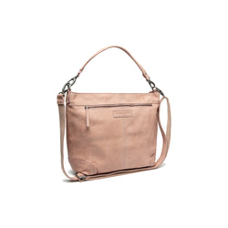 Leren Schoudertas Vintage Rose Bolivia