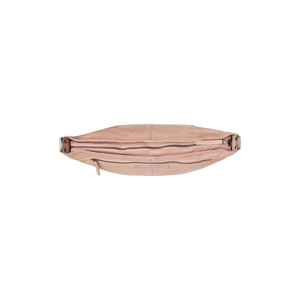 Leather Shoulder Bag Vintage Rose Bolivia