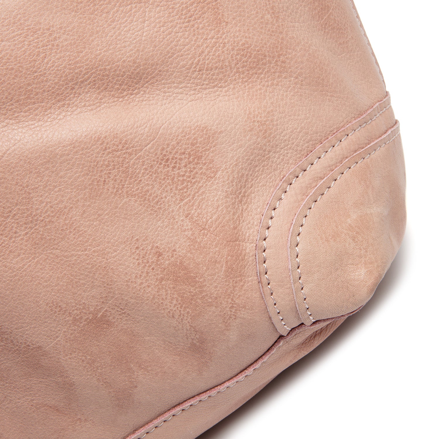 Sac Bandoulière en Cuir Rose Vintage Bolivia