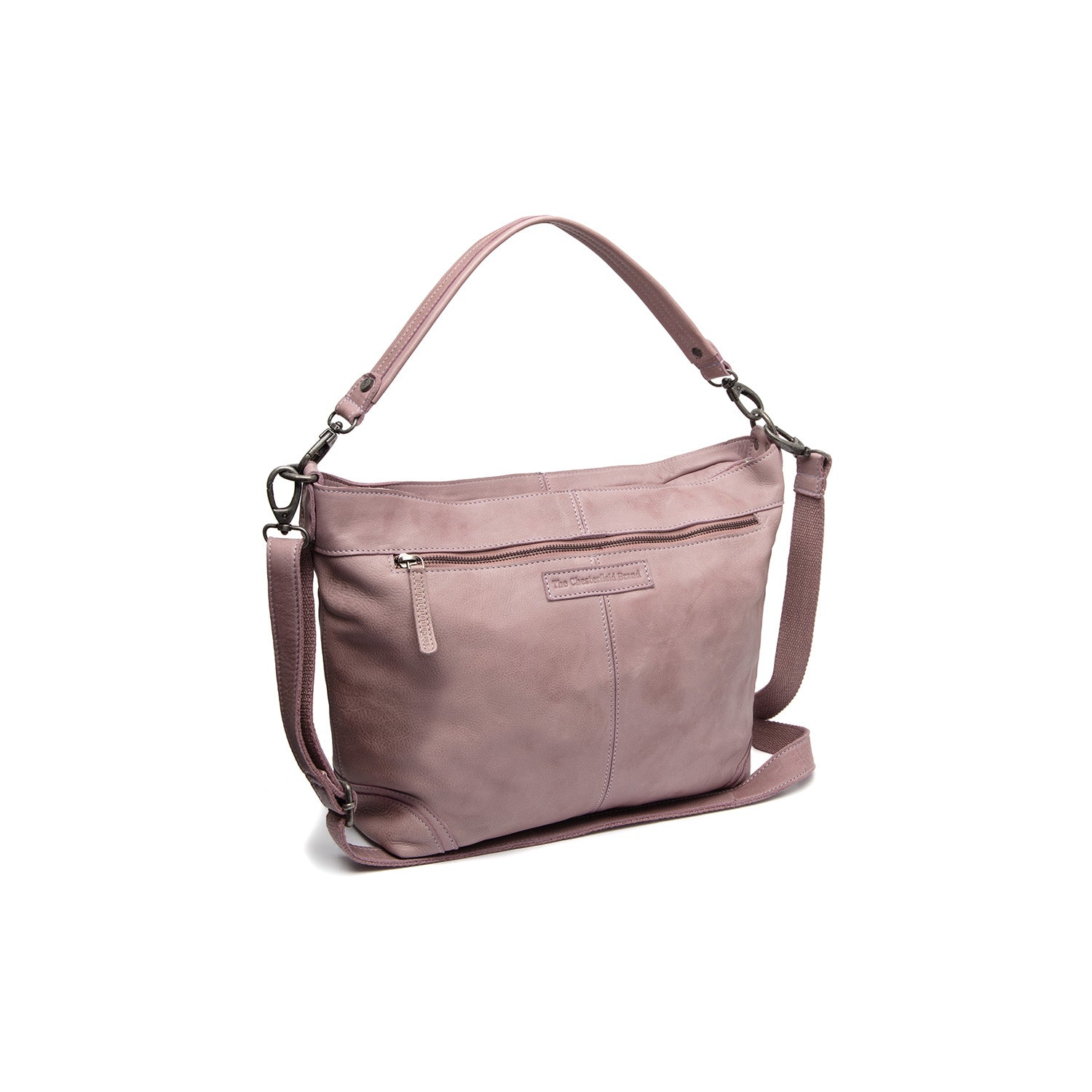 Sac Bandoulière en Cuir Lilas Lavande Bolivia