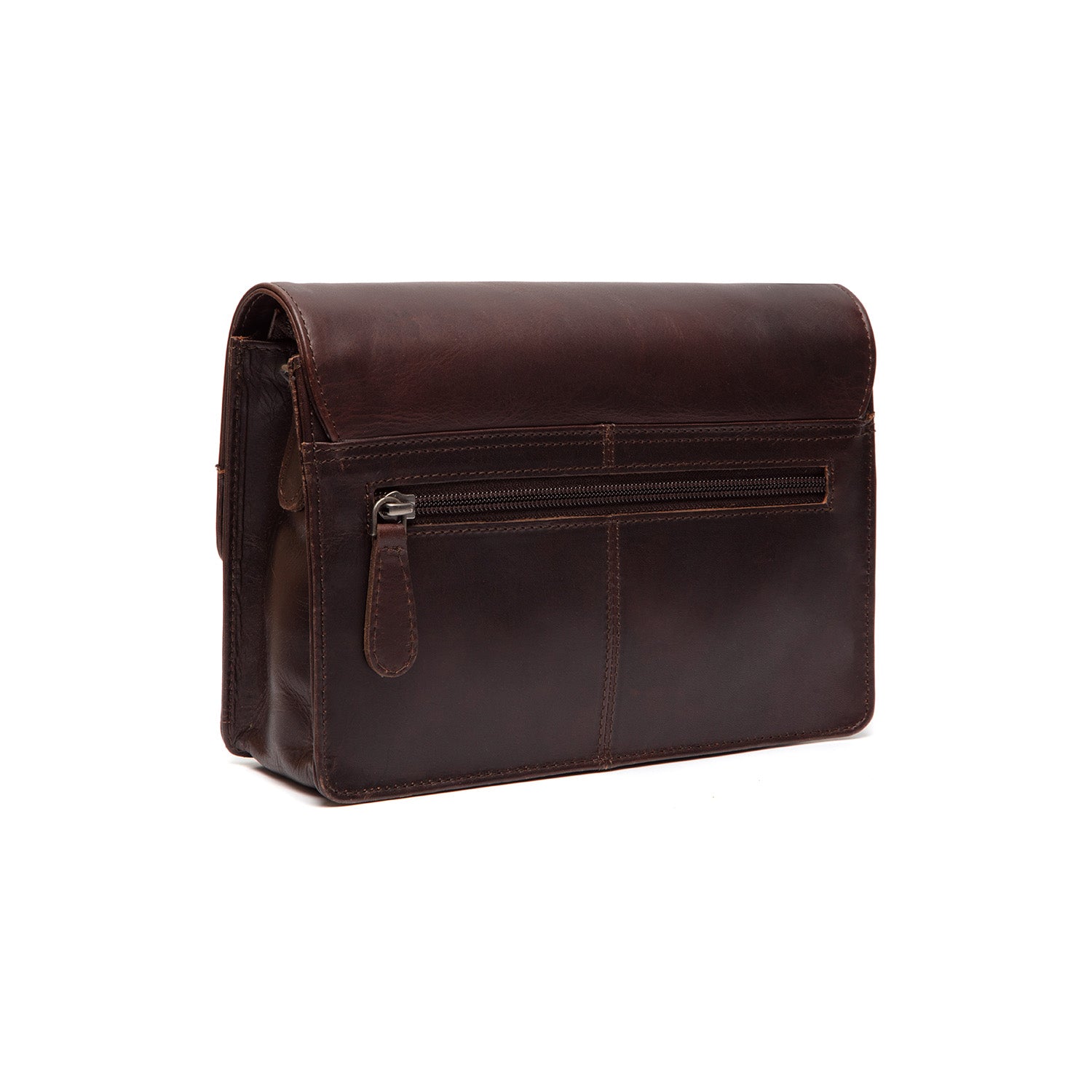 Leder Umhängetasche Braun Lucca