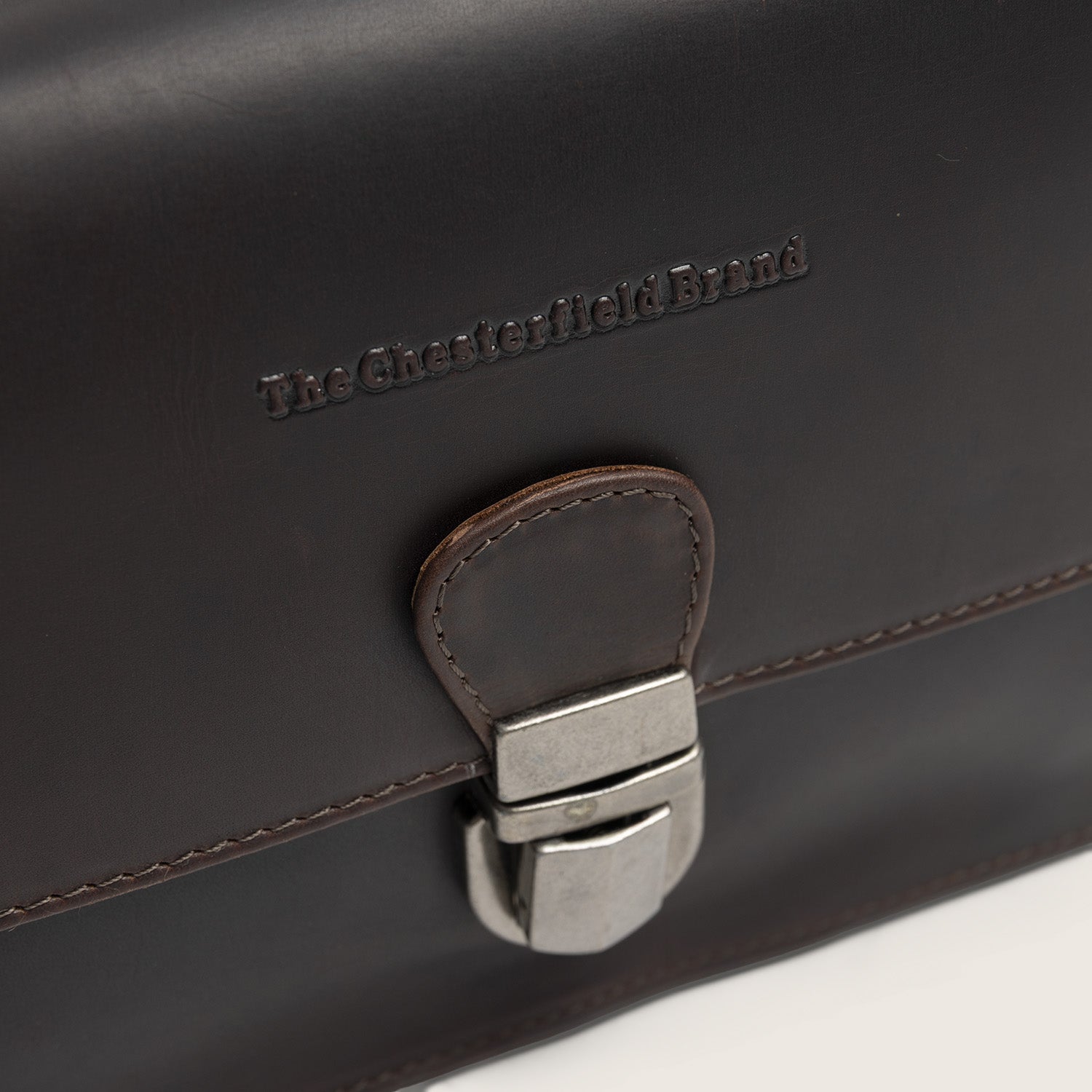 Leren Crossbody Tas Bruin Lucca
