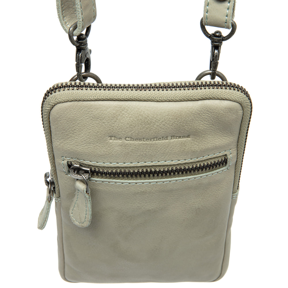 Leather Phone Bag Ocean Green Salta