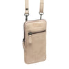 Leren Telefoontasje Beige Salta