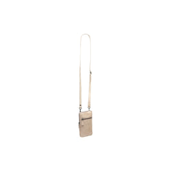 Leren Telefoontasje Beige Salta