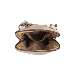 Leren Telefoontasje Beige Salta