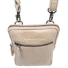 Leren Telefoontasje Beige Salta