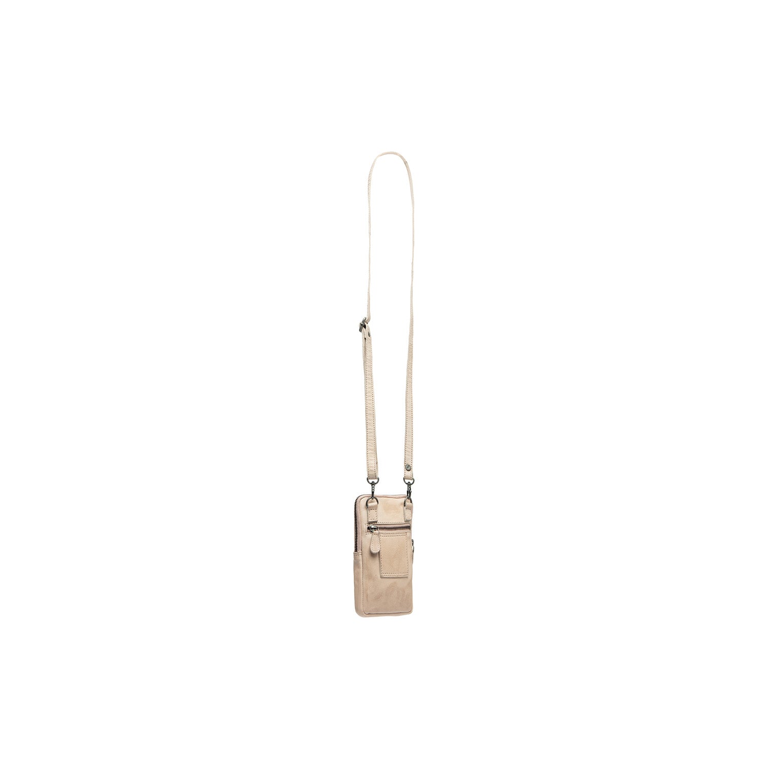 Leren Telefoontasje Beige Salta