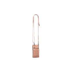 Leren Telefoontasje Vintage Rose Salta