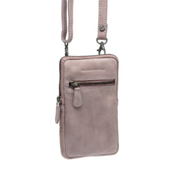 Leren Telefoontasje Lavendel Lila Salta