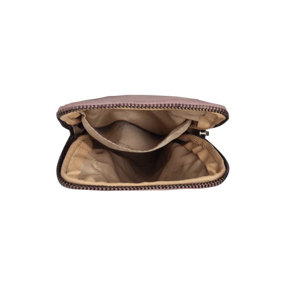 Leather Phone Bag Lavender Lilac Salta