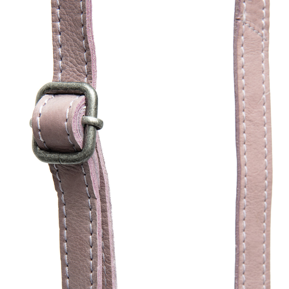 Leather Phone Bag Lavender Lilac Salta