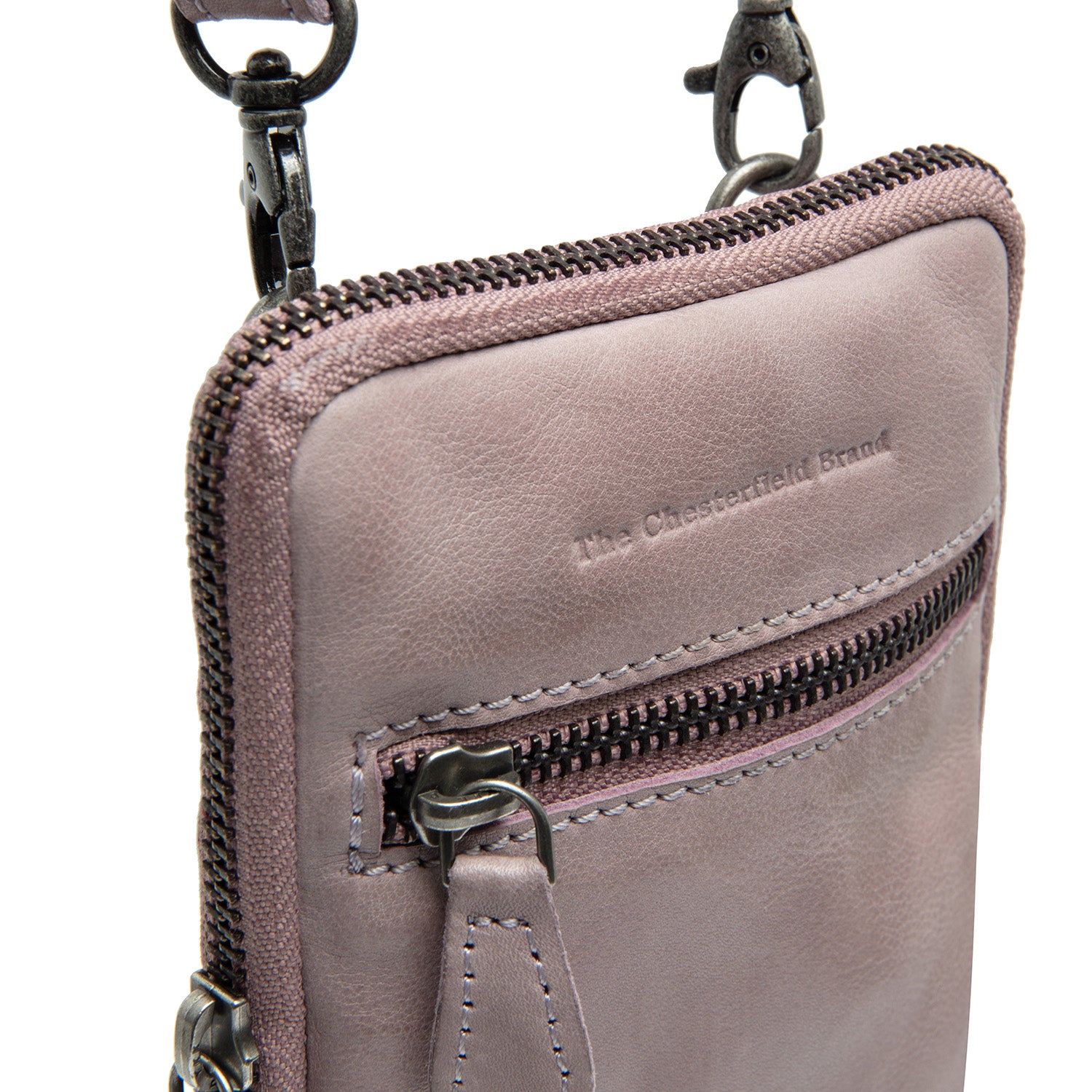 Leren Telefoontasje Lavendel Lila Salta