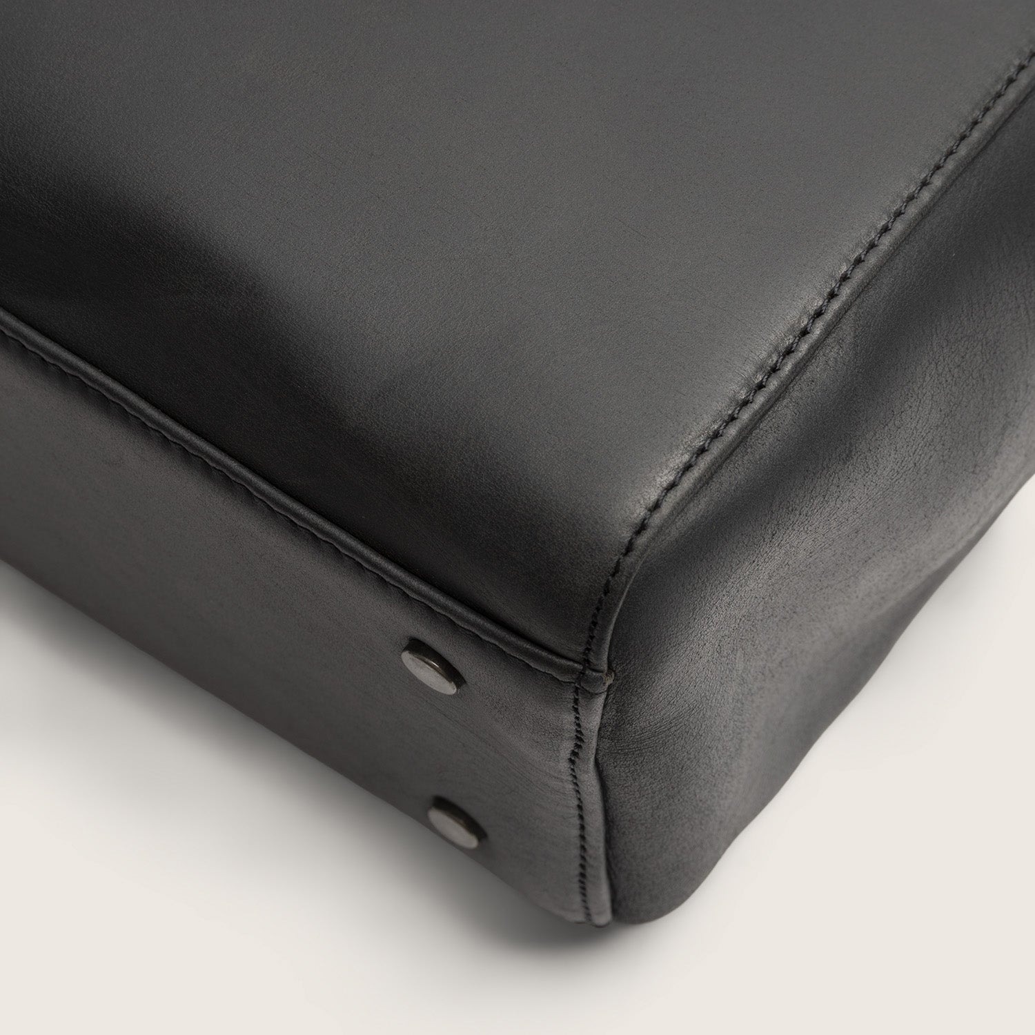 Leder Handtasche Schwarz Garda