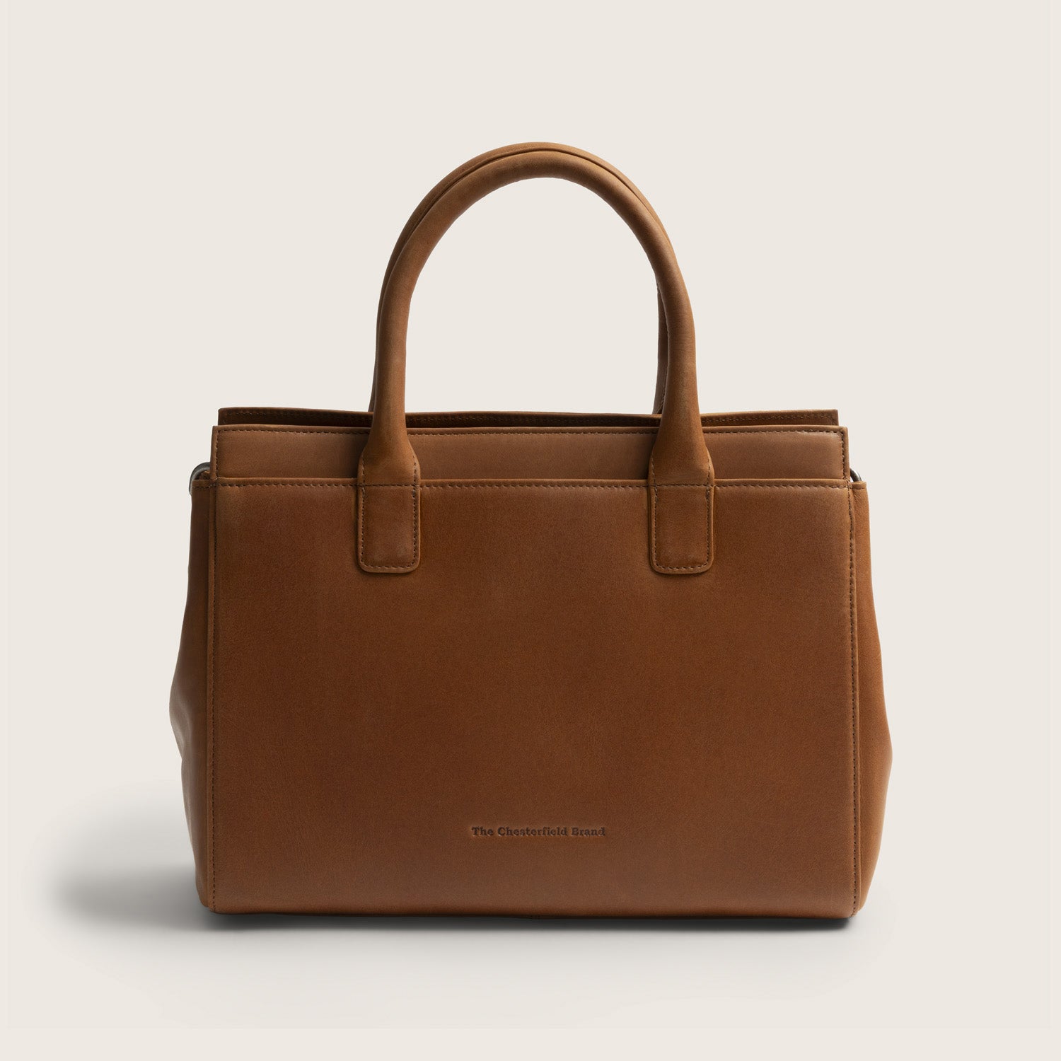 Leren Handtas Cognac Garda