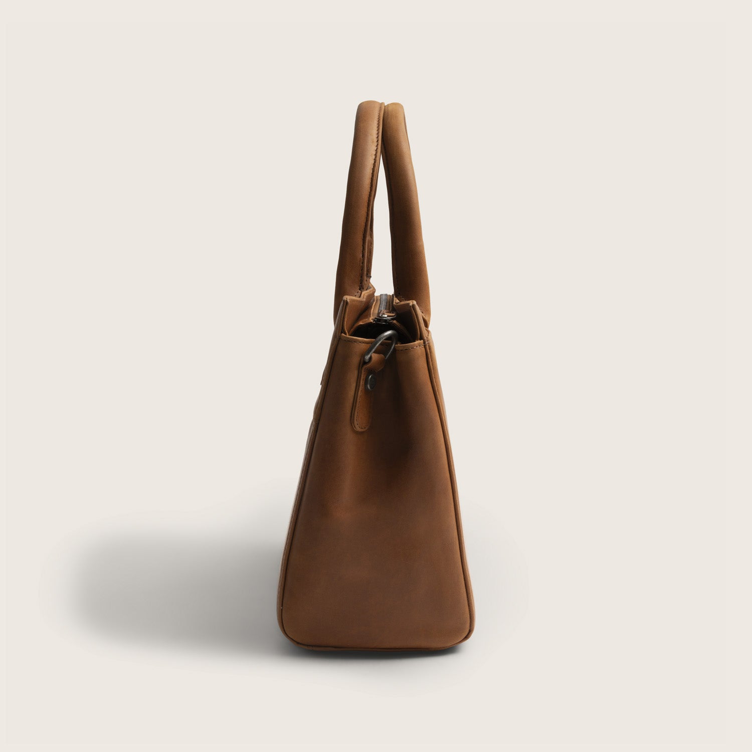 Leren Handtas Cognac Garda