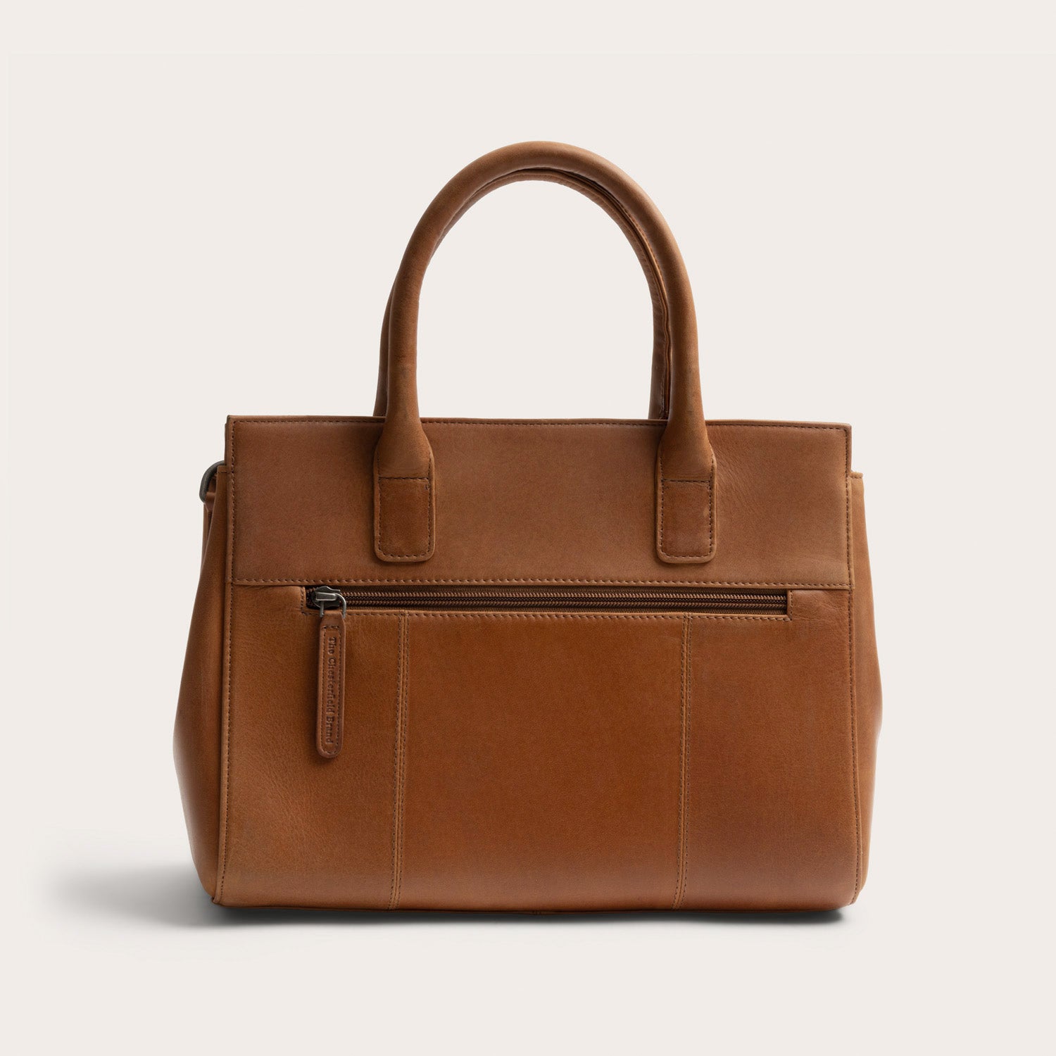 Leren Handtas Cognac Garda