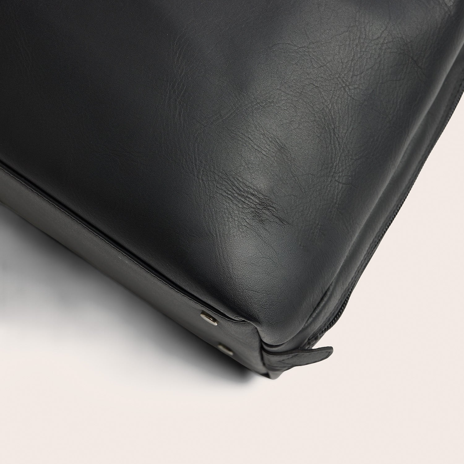 Leder Handtasche Schwarz Passau