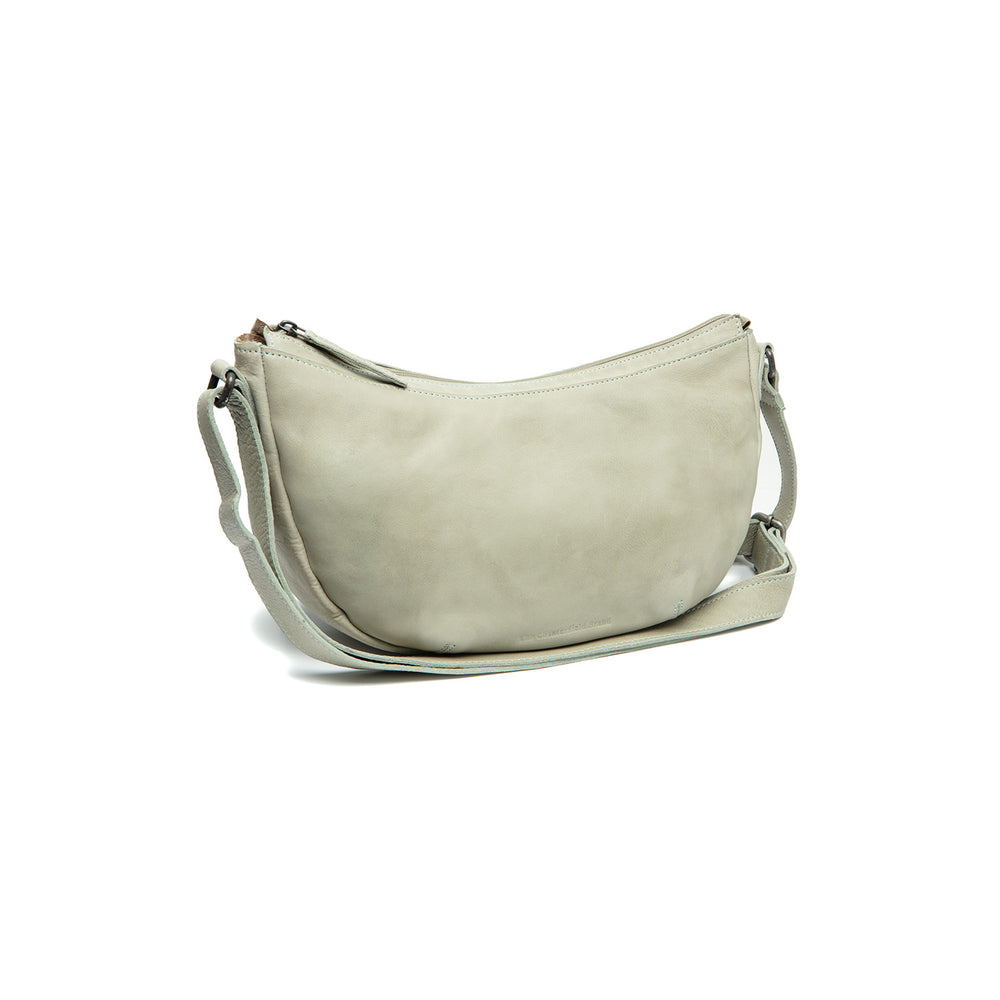 Leather Crossbody Bag Ocean Green Clarita