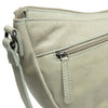 Sac Bandoulière en Cuir Vert Océan Clarita