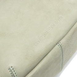 Sac Bandoulière en Cuir Vert Océan Clarita